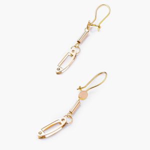 Aretes de ópalo rosa intenso
