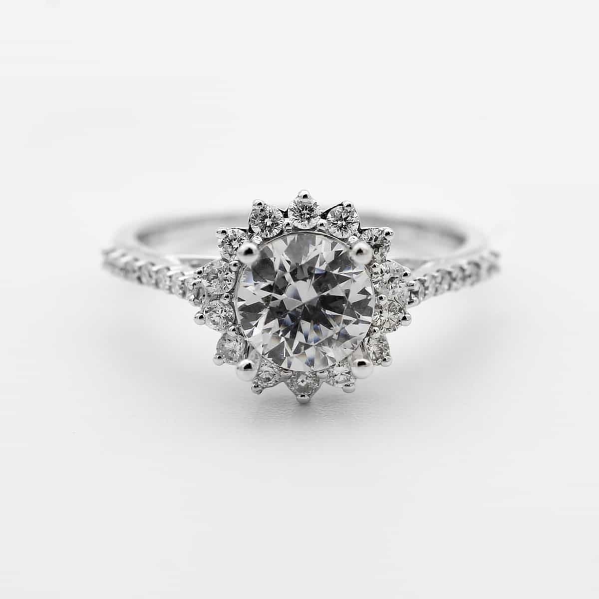 Anillo esmeralda de plata esterlina